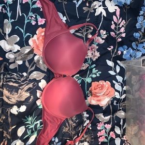 Pink bra